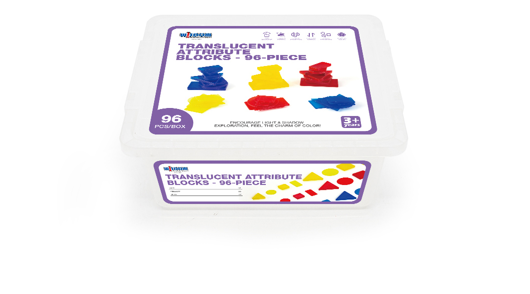 E10-L29C四形彩色透明形状板贴纸包装-效果图