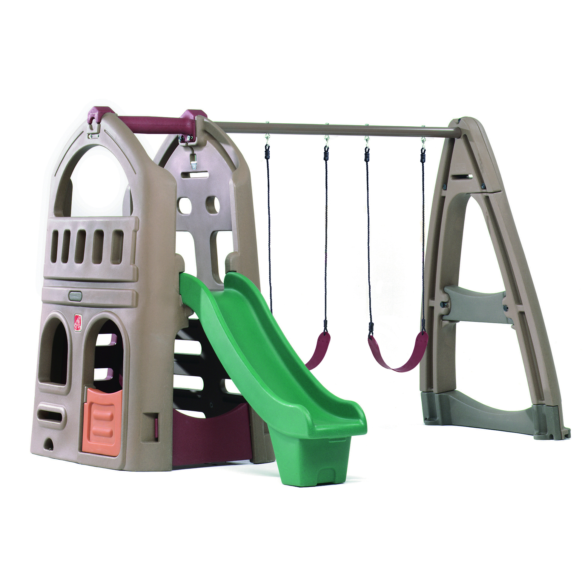 A4-754300游戏屋滑梯秋千组合-1