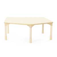 KB4-WNS12080T-30威尼斯6人桌-原木