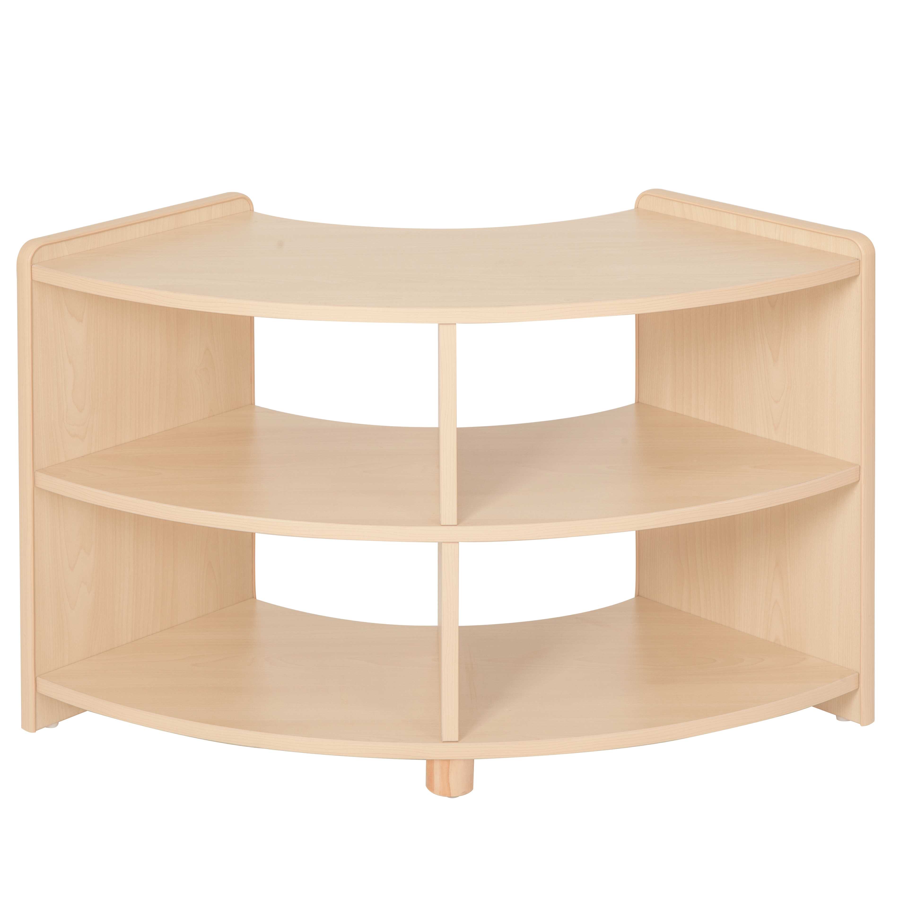 KB1-HDSA022-30小小哈佛两层90度弧形柜