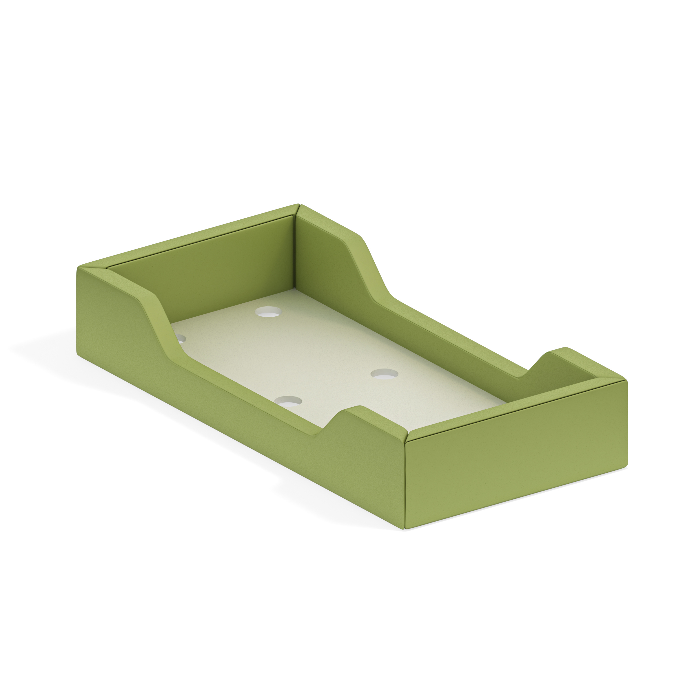 KB6-TY1A01-83小小软包床-苹果绿