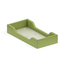 KB6-TY1A01-83小小软包床-苹果绿