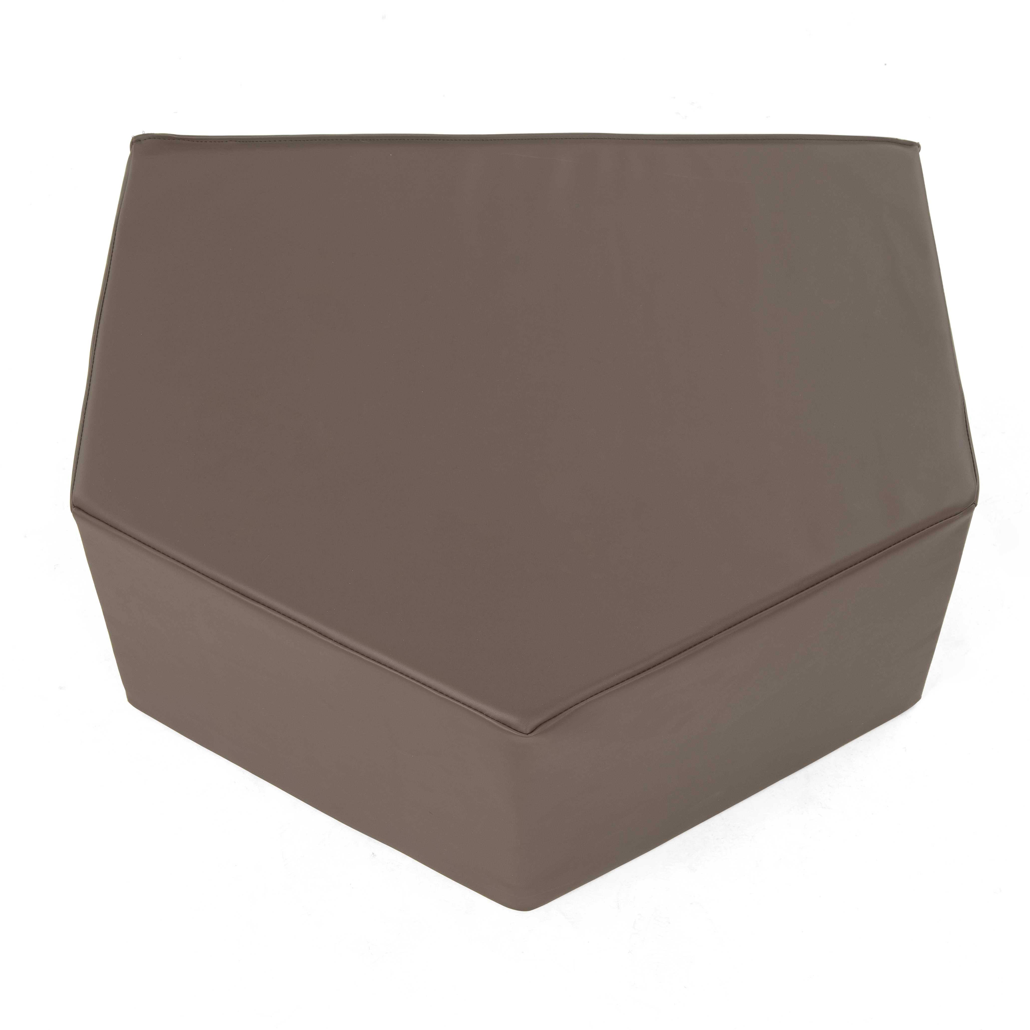 GP1-4267-46成长森林-规则五边形地垫H35-咖啡色