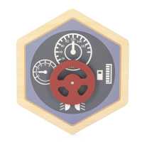 KB1-RP425-P03益智墙板-方向盘