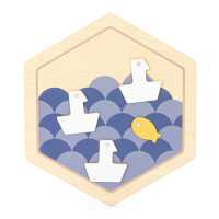 KB1-RP425-P06益智墙板-浪花摇摆