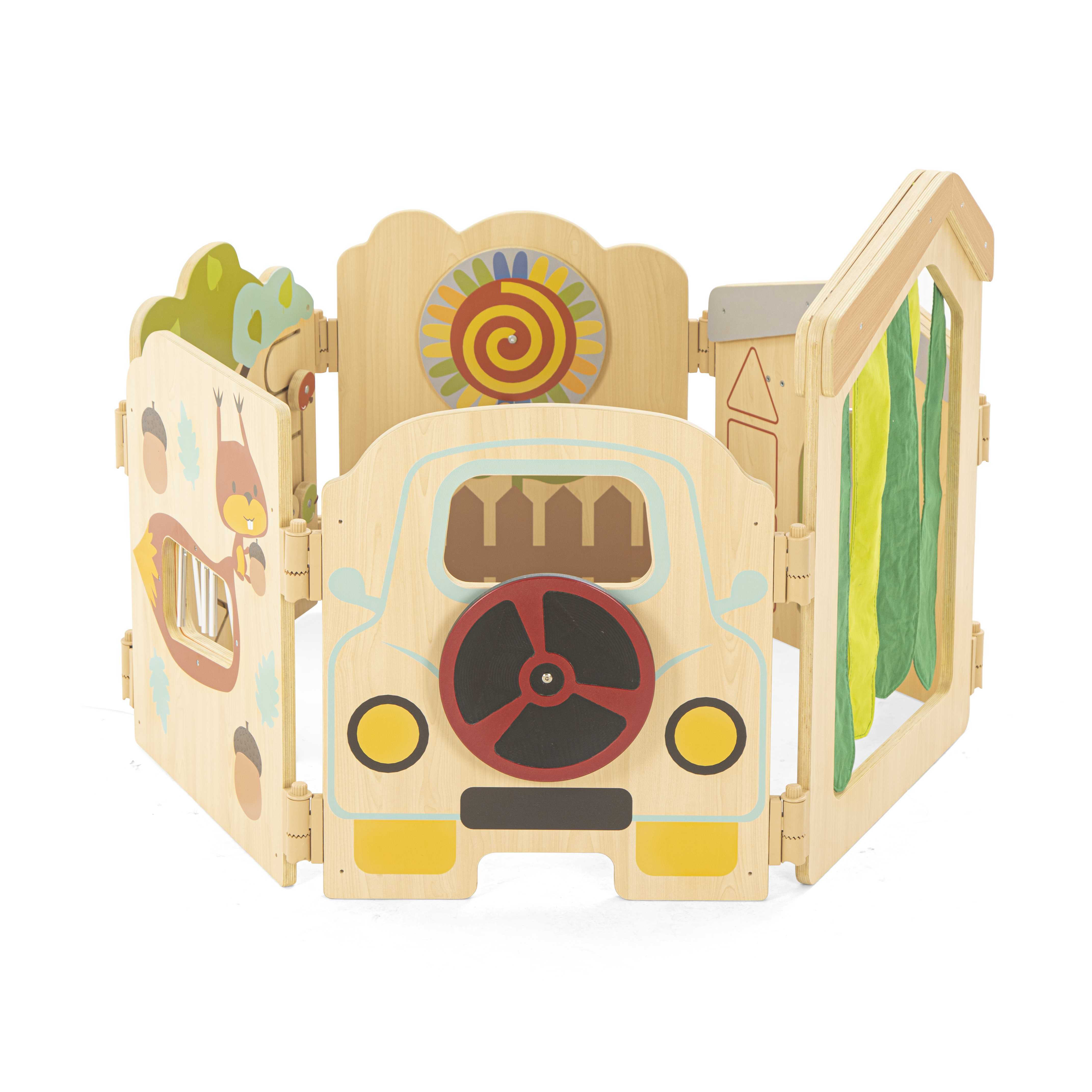 KB1-RP424小小花园围板-小屋组合2