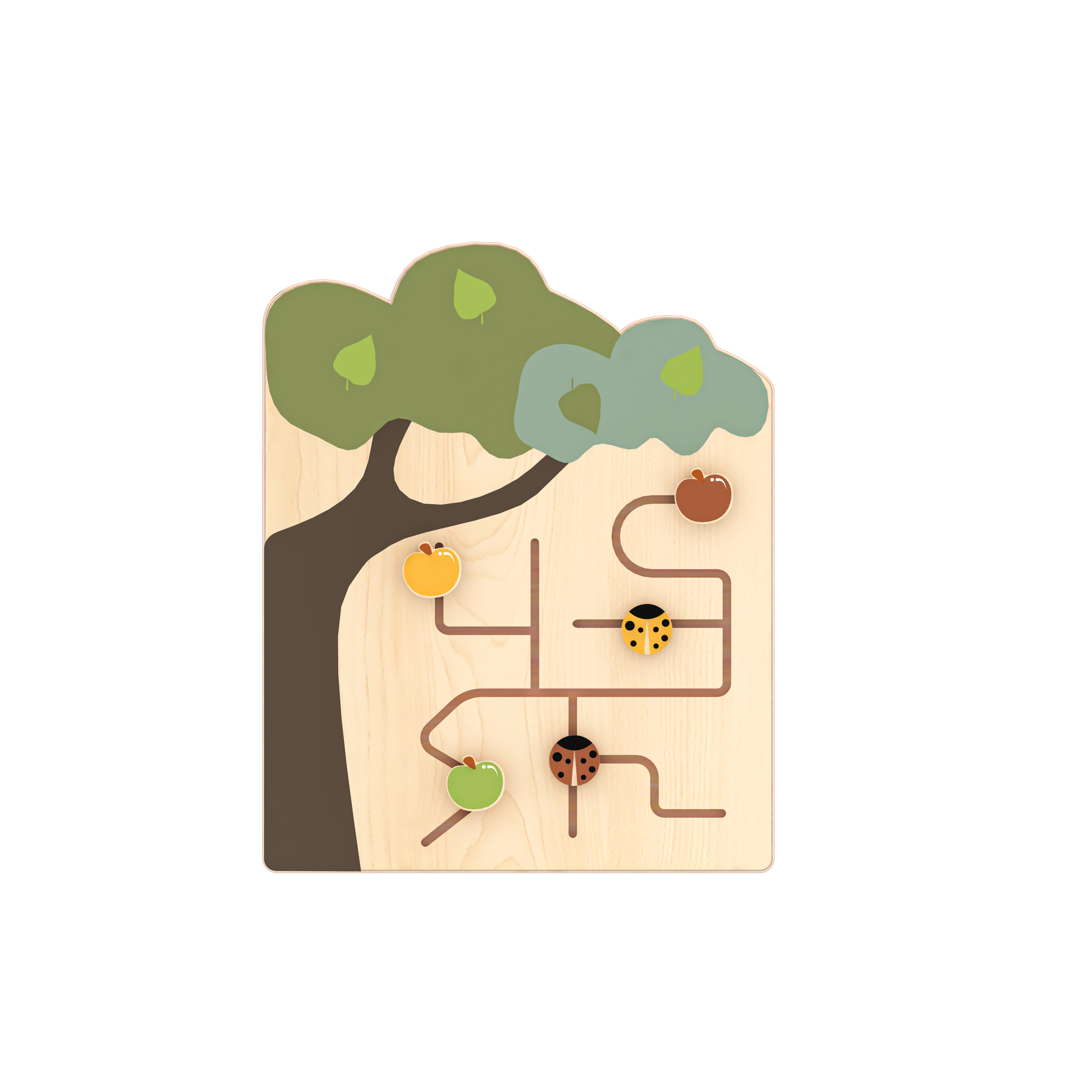 KB1-RP421-P06;小小花园围板-苹果树;01