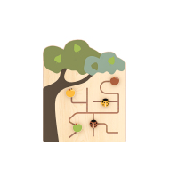 KB1-RP421-P06;小小花园围板-苹果树;01