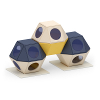 GP1-4282A多边形软包攀爬球-组合A