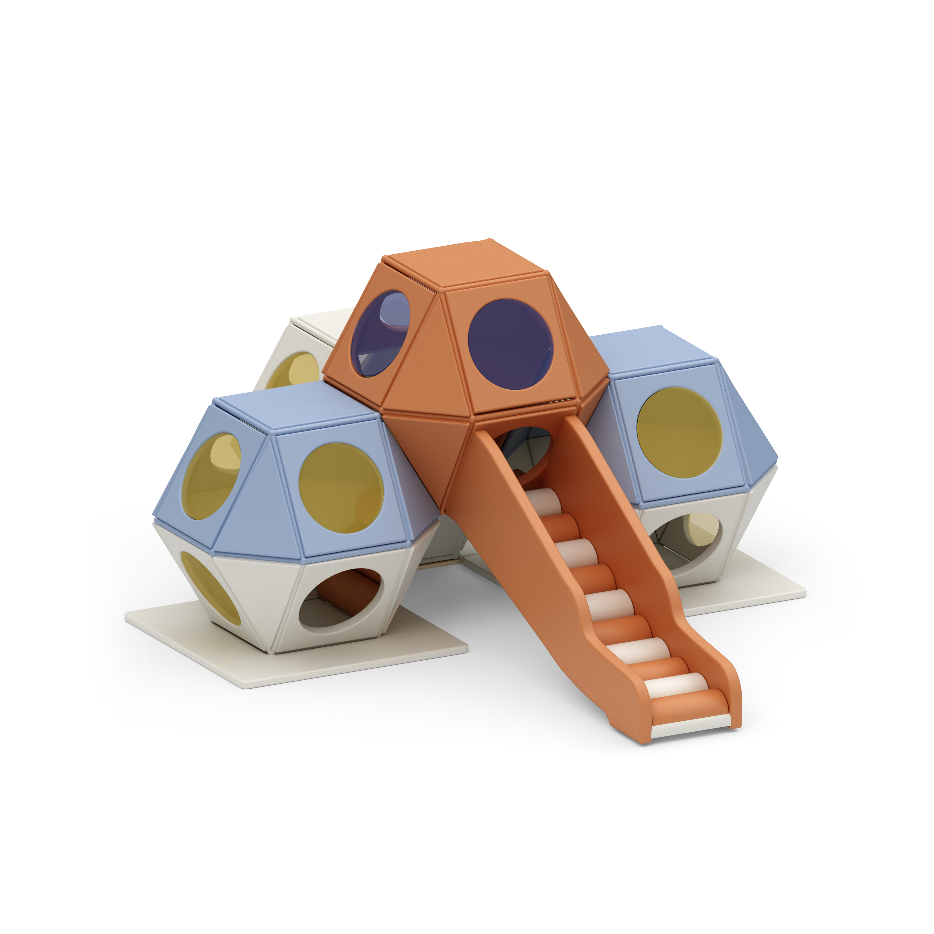 GP1-4282C多边形软包攀爬球-组合C