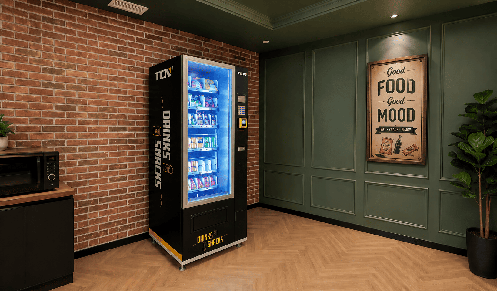 Choosing TCN USA Vending Machine with U.S. Inventor, Part Availiable and Local Tech Service