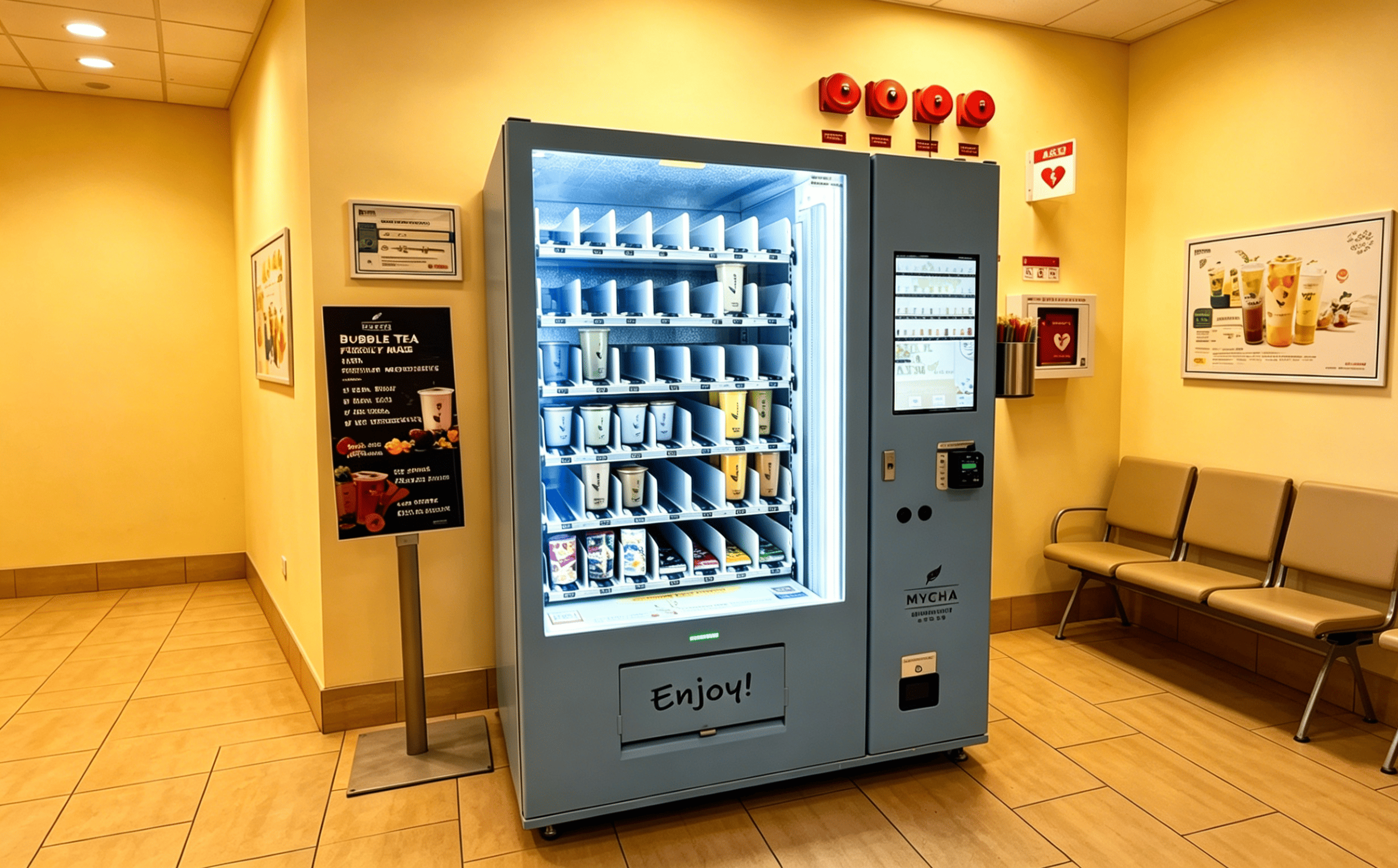 TCN U.S. Drink Vending Machines Deployed for Universities