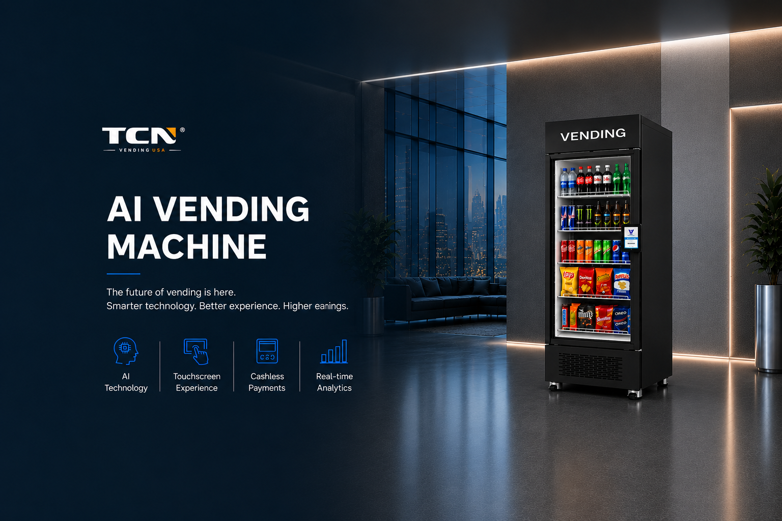 99.5% AI visual recognization rate, Tap and Go Shopping Experience, Support Cashless Payments and Real-time Analytics
