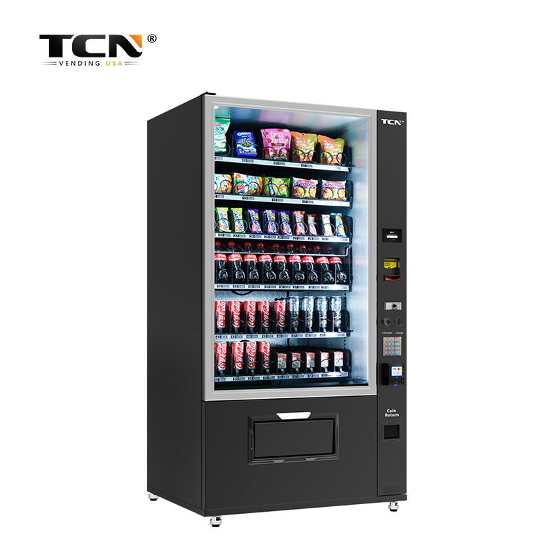 TCN Snack and Drink Vending Machine backed with top Manfacturing