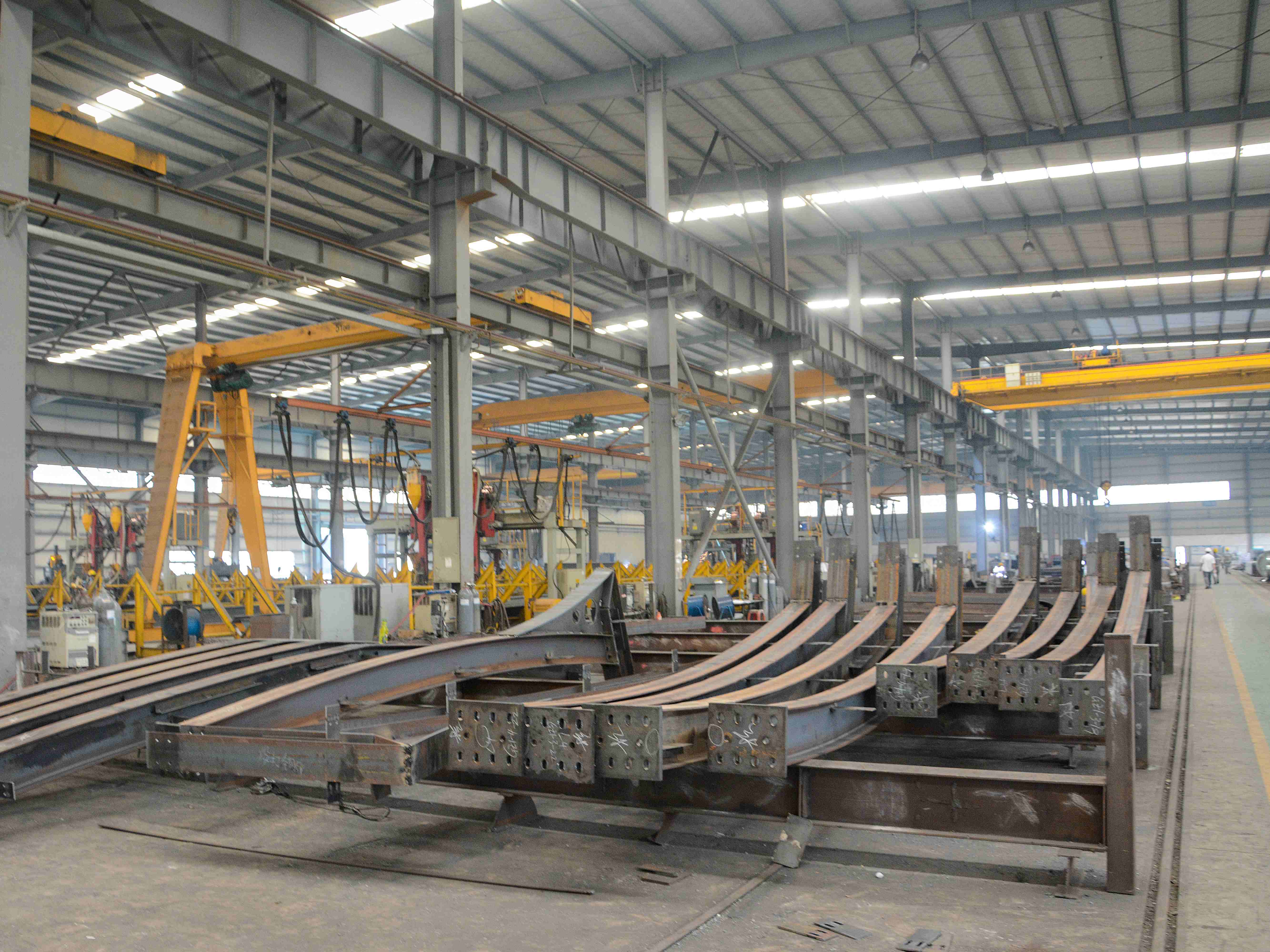 桥梁钢结构加工