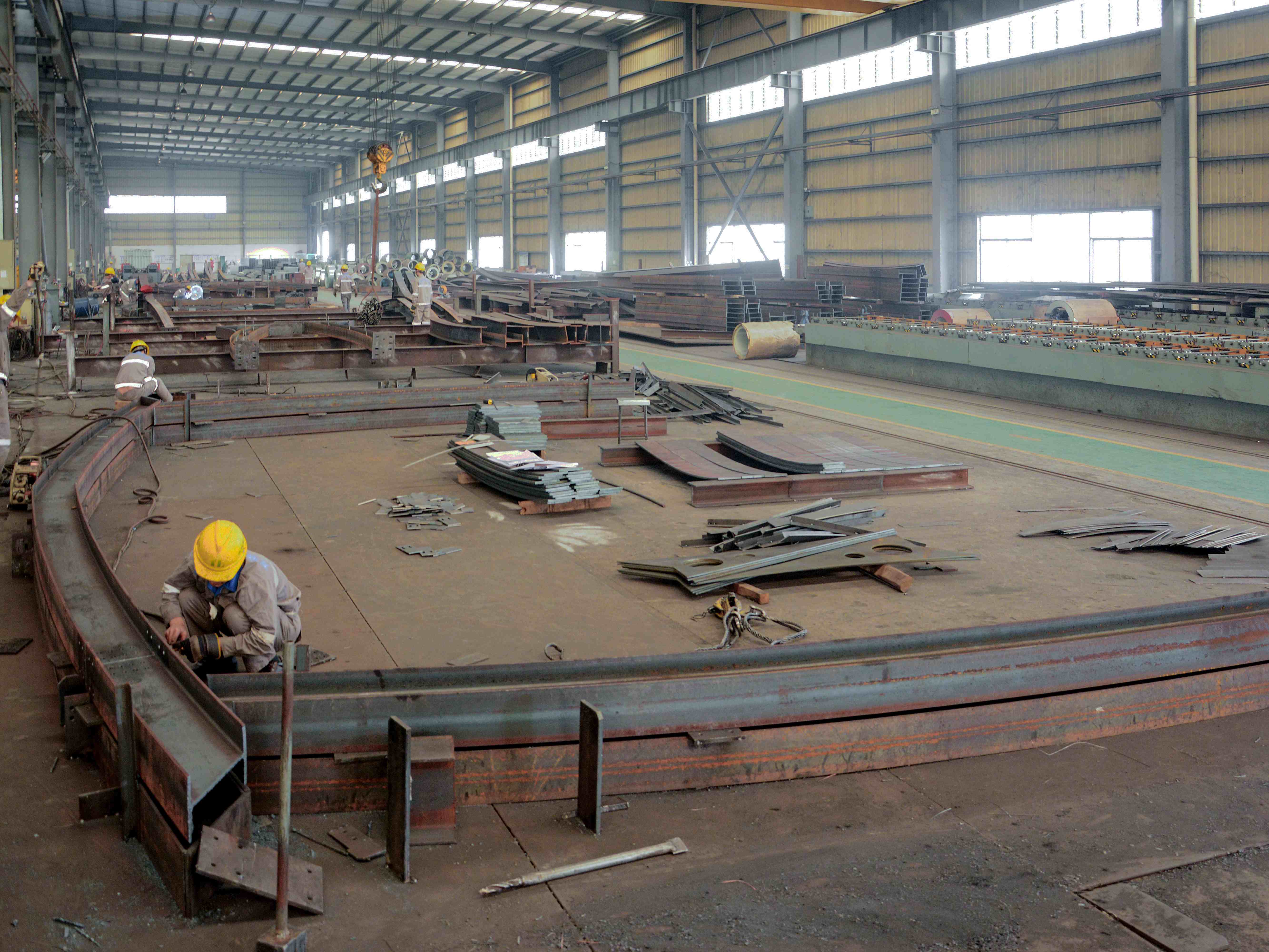 桥梁钢结构加工