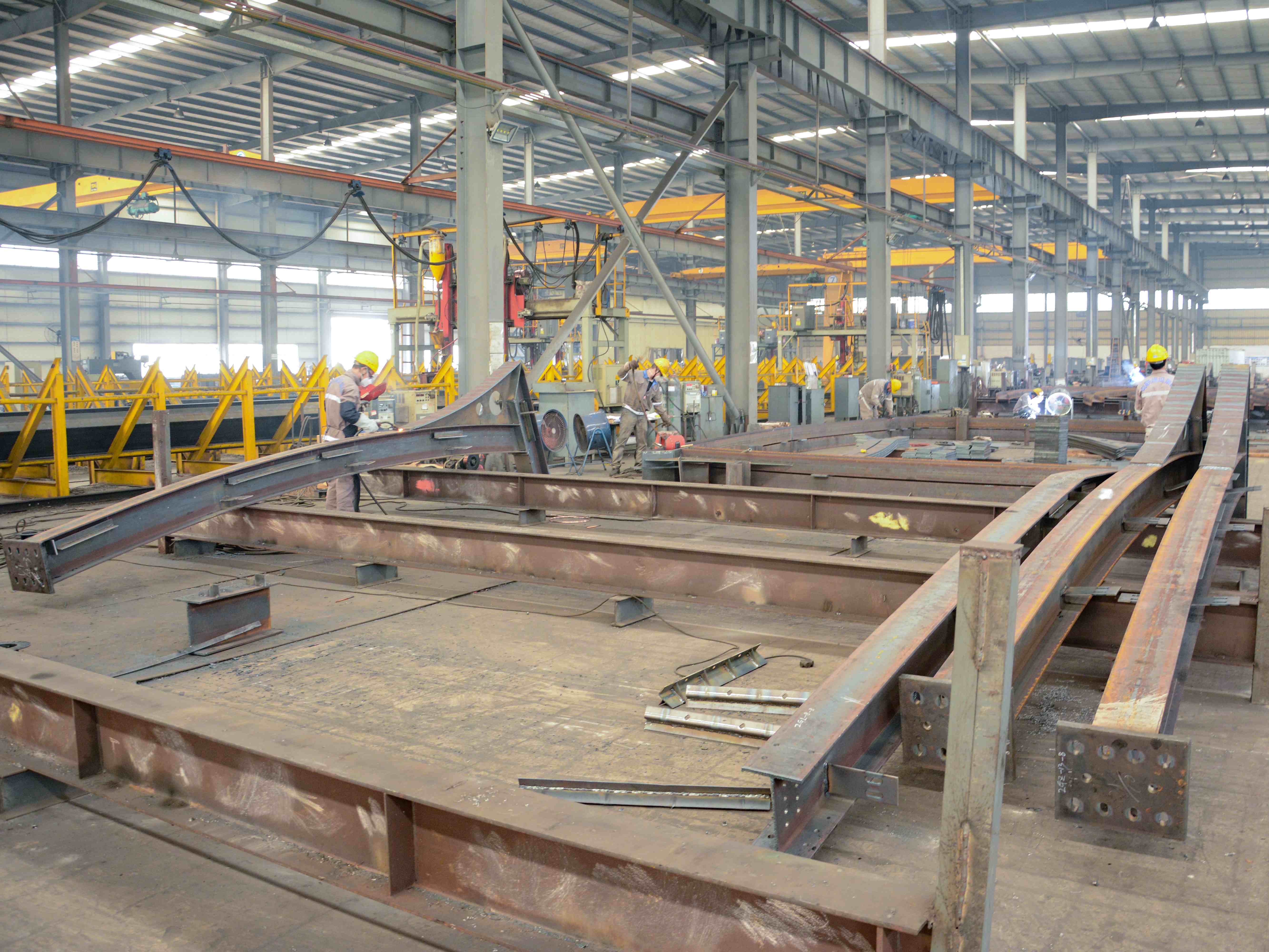 桥梁钢结构加工