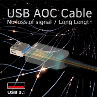 光电混合有源光缆usb3.0am2af-1３