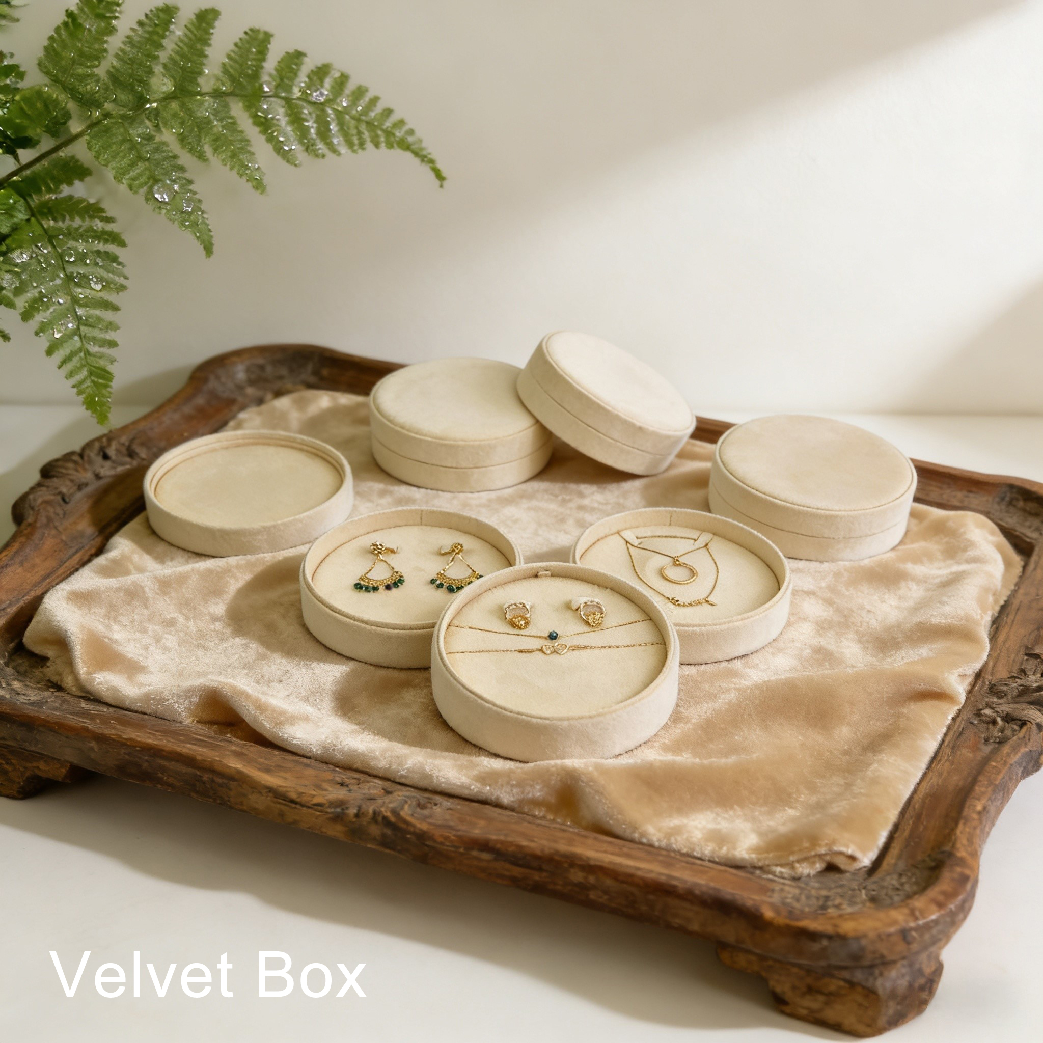 Velvet Jewelry Box