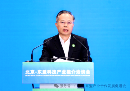 中国—东盟产业合作发展促进会常务会长廖斌