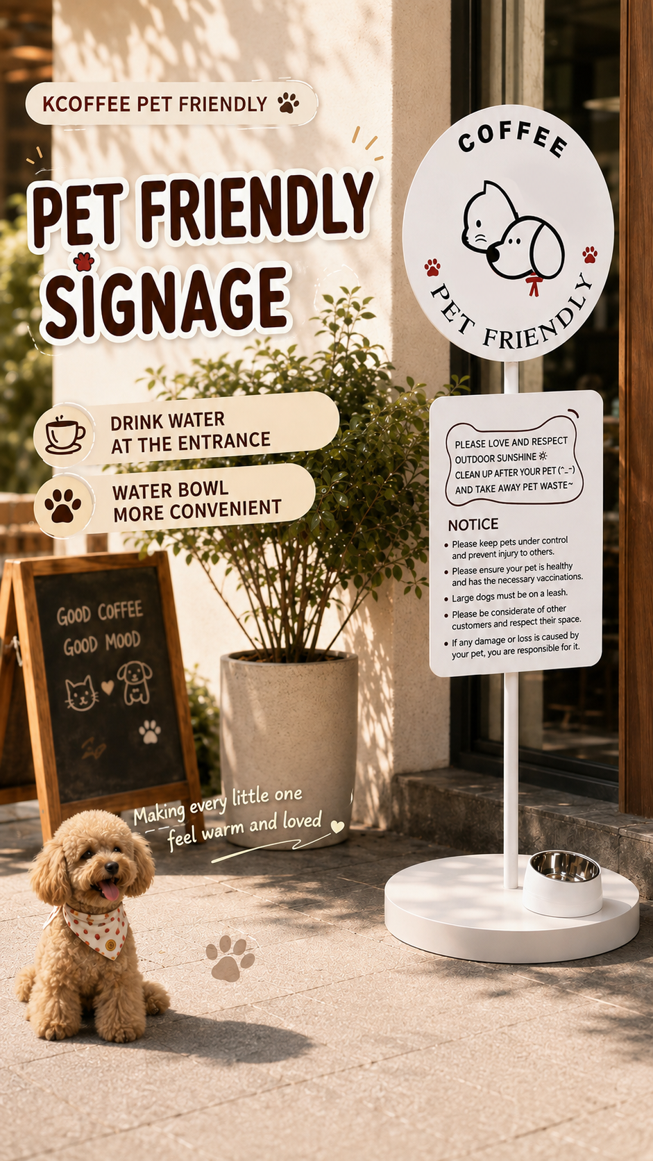 y-szroden-sign-pet-friendly-coffee-shop-outdoor-signage
