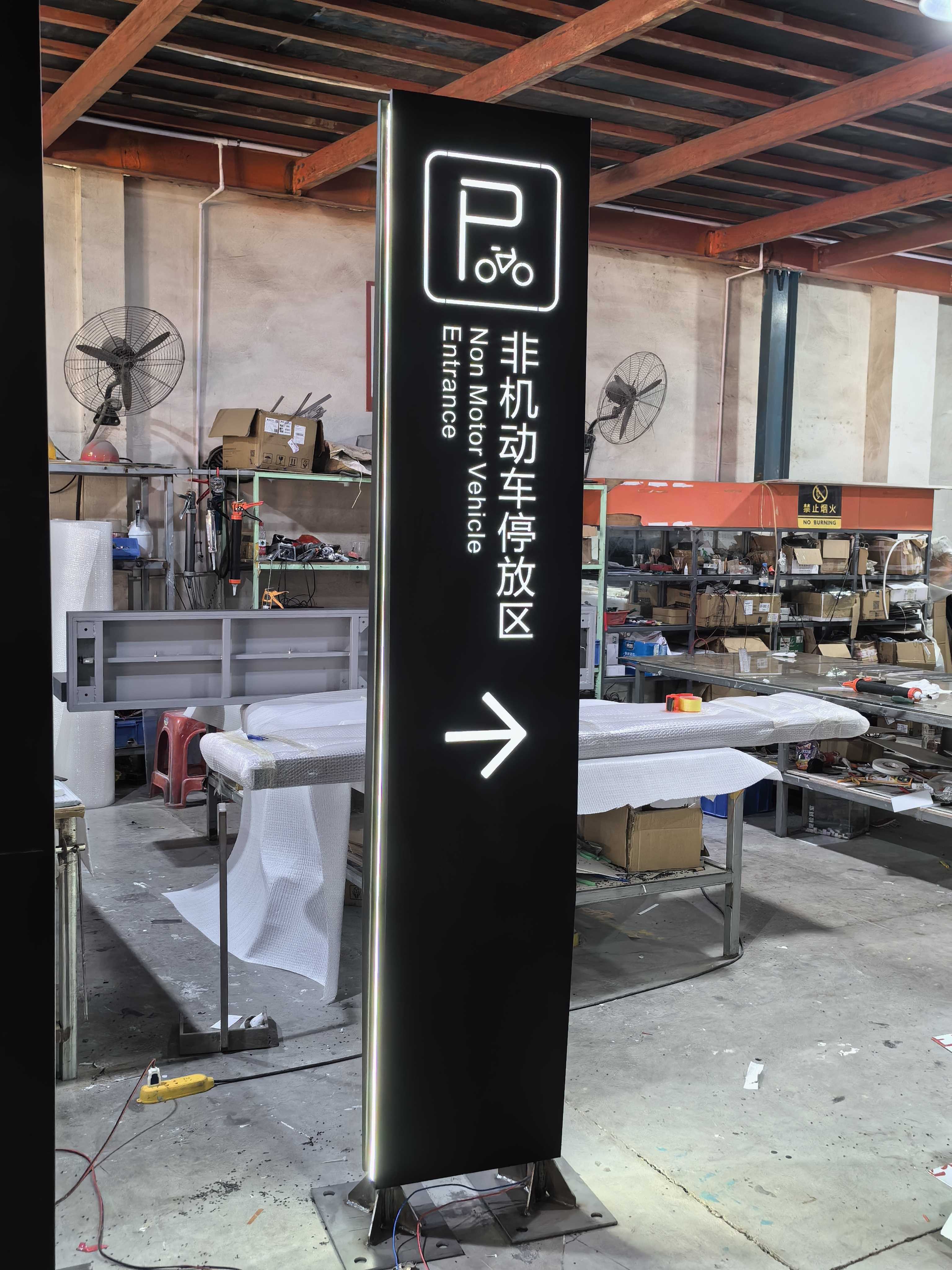 bicycle-parking-factory-led-lighting-test-freestanding-black-paint.jpg