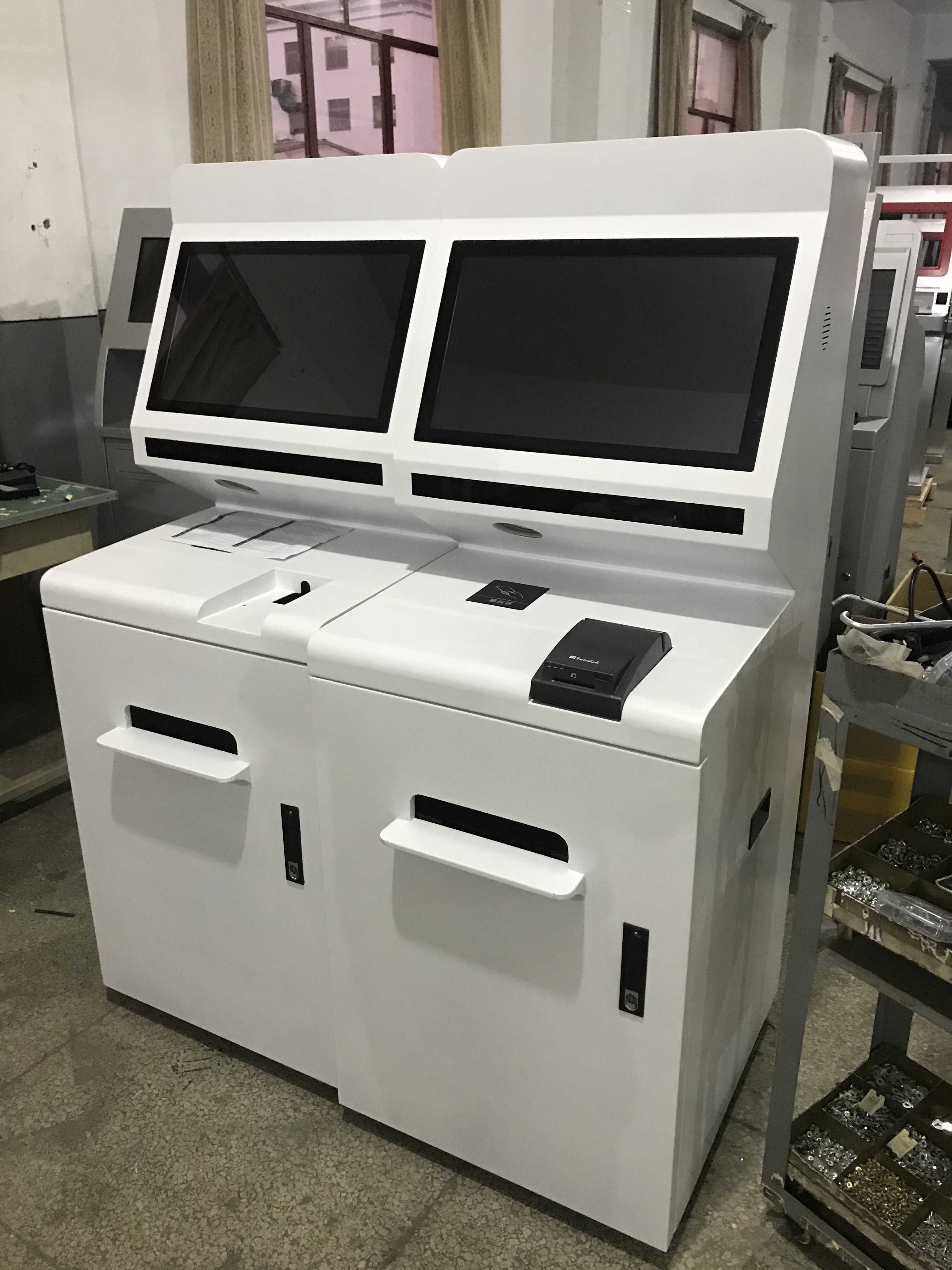 FLush mount touchscreen in healthcare vending machine