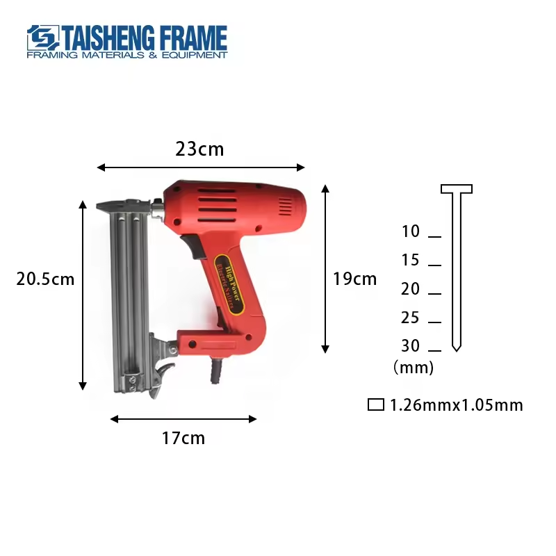 红色电动F30直钉枪英文主图-2