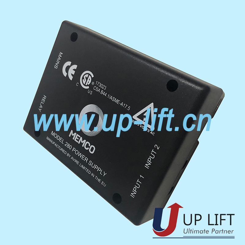 MEMCO280powersupplyCSAB44ASME-A17.5