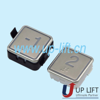 BS34D按钮OTIS西子奥的斯电梯蓝光白光按钮盲文按钮电梯配件-1