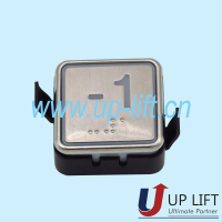 BS34D按钮OTIS西子奥的斯电梯蓝光白光按钮盲文按钮电梯配件-3