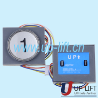 全新华升富士达电梯按钮HSA6000A超薄外呼按键富士达-1