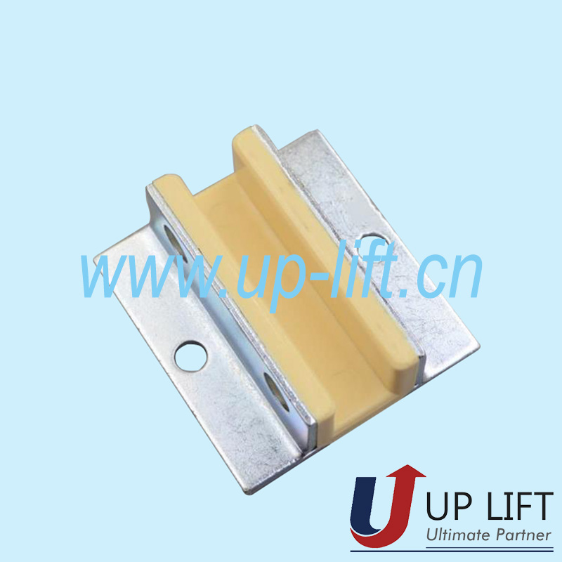 电梯重架导轨对重导靴靴衬新款油杯支架电梯配件通力轨导副重轨滑-1