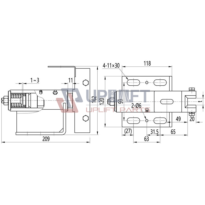 UP002529借OX-028导靴9mm10mmDX16DX26-2