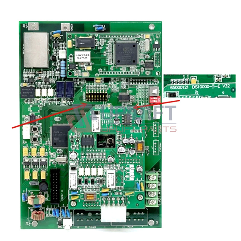UP000667借通讯板对讲终端板DIS1000D-5-E-4