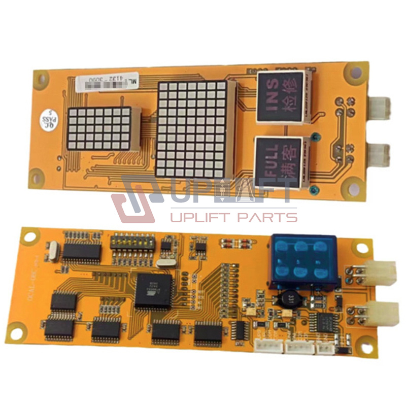 UP000537借博林特电梯外呼显示板OCAL-08C-PCB-9-5