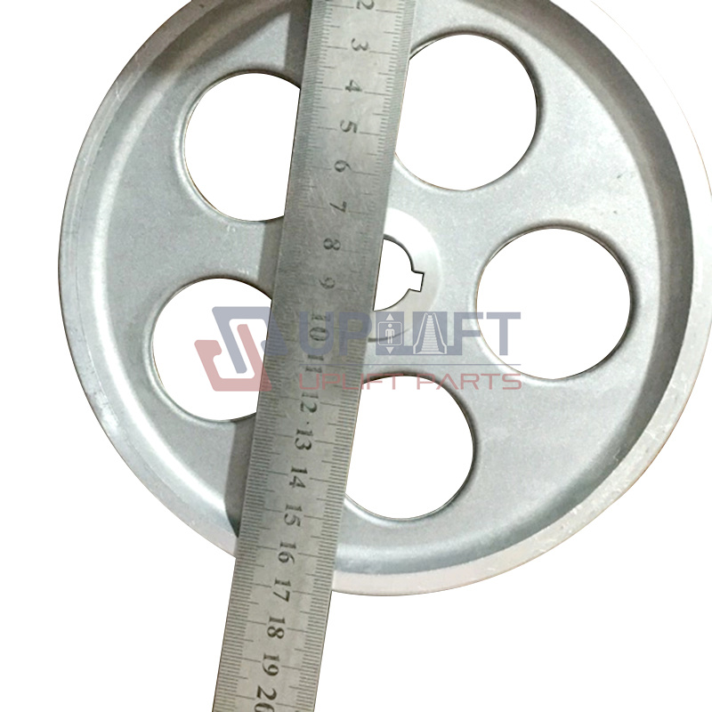 UP002281借现代电梯门机皮带轮-8