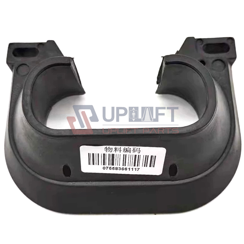 UP002900借扶梯出入口胶垫扶手带胶件出入口虎口-8