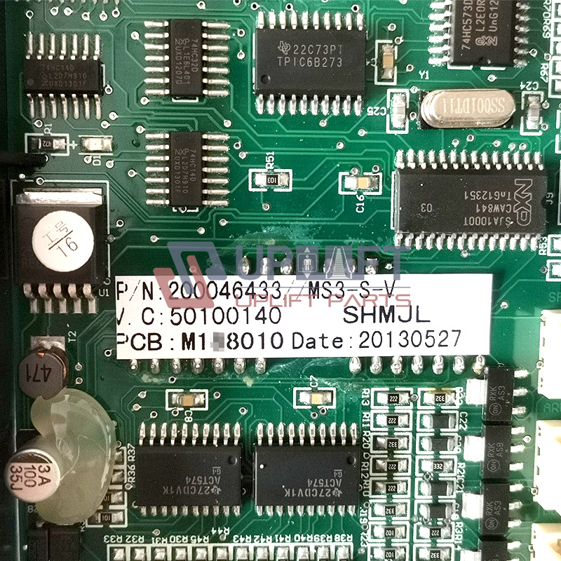 UP000560借蒂森电梯外呼板MS3-S-V显示板-4