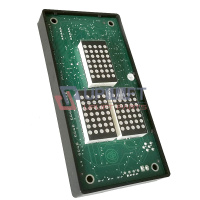 UP000560借蒂森电梯外呼板MS3-S-V显示板-5