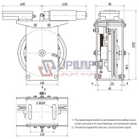 UP002457借OX-186A别墅梯限速器-2-1