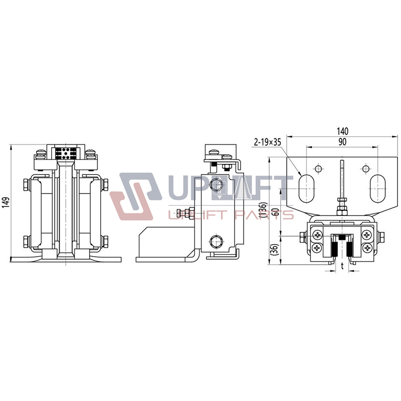 UP000002借OX-029Y自润滑导靴-2-1