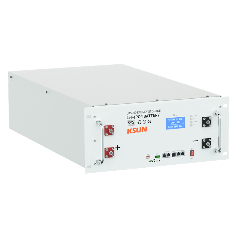 48V-51.20V 200Ah Rack-Mounted LiFePO4 Battery Module