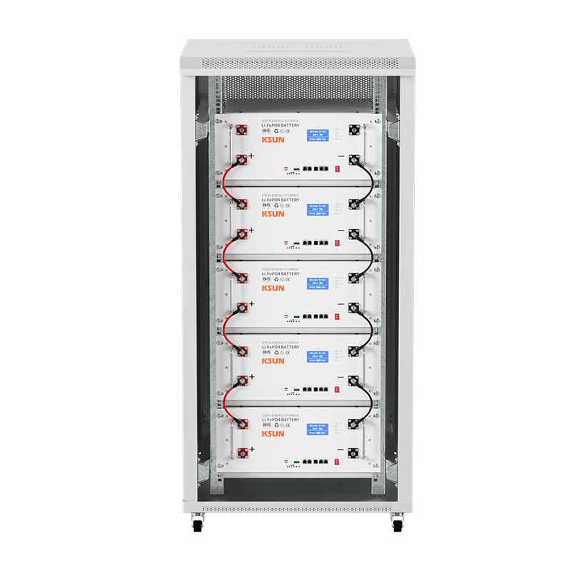 48V-51.20V 200Ah Rack-Mounted LiFePO4 Battery Module