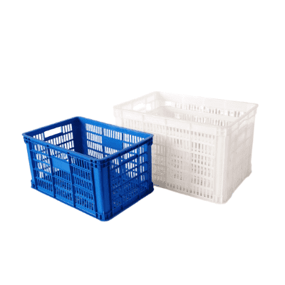 Small plastic basket with holes