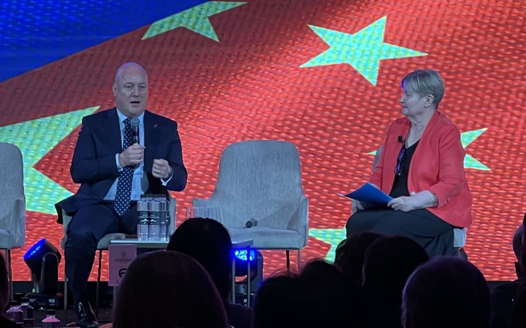 Christopher Luxon and Fran O'Sullivan, China Business Summit 2025
