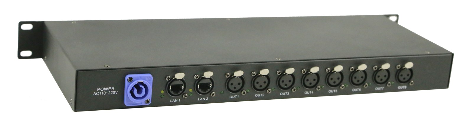 8路扩展器侧背面