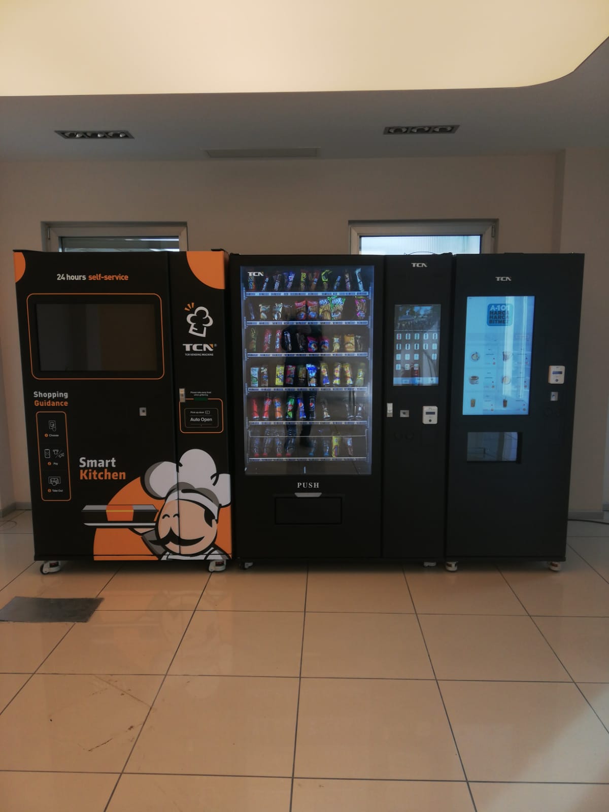Banks and government facilities, improving visitor comfort.