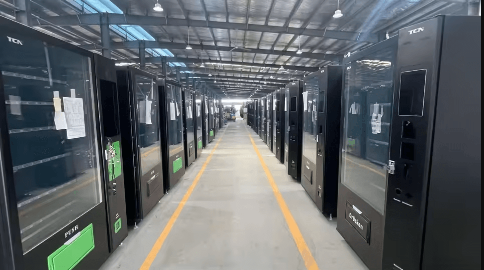 smart factory with automated production lines