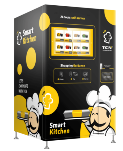 24-hour Smart Restaurant Hot Food Vending Machine